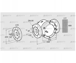 GFK 80F10-6 (81943190) Газовый фильтр Kromschroder