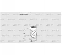 BVGF50/40W05 (88300049) Дроссельная заслонка Kromschroder