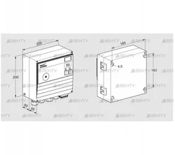 BCU460-3/1LW3GBS2B1/1 (88611003) Блок управления горением Kromschroder