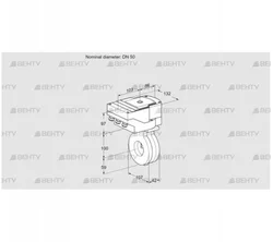 IBA50Z05/40A2AR10 (88301151) Дроссельная заслонка Kromschroder