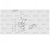 VAD115R/NW-100B (88007058) Газовый клапан с регулятором давления Kromschroder