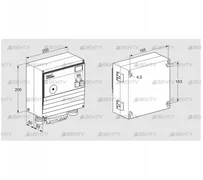 BCU460-5/1LW3GBP (88611484) Блок управления горением Kromschroder