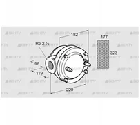 GFK 65R40-6 (81941200) Газовый фильтр Kromschroder