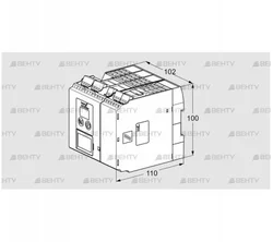 FCU500WC0F0H0K2-E (88622203) Автомат безопасности агрегатов Kromschroder