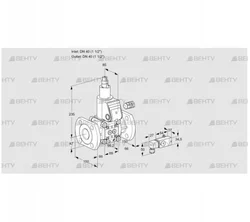 VAS240F/LW (88030864) Газовый клапан Kromschroder