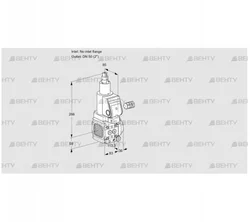 VAS3-/50R/LWGR (88028782) Газовый клапан Kromschroder