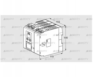 FCU500WC0F0H0K1-E (88621156) Автомат безопасности агрегатов Kromschroder