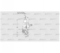 VAS2-/LPSR (88033824) Газовый клапан Kromschroder