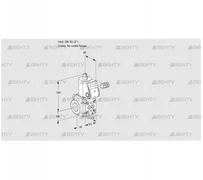 VAS350/-R/NW (88007640) Газовый клапан Kromschroder