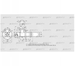 BIC 125HB-300/335-(2)E (84034040) Газовая горелка Kromschroder