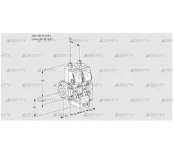 VCD1E20R/20R05ND-100WR/PPPP/PPPP (88104413) Регулятор давления Kromschroder