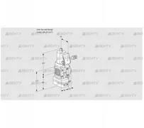 VAD1-/20R/NWSR-100A (88019828) Газовый клапан с регулятором давления Kromschroder