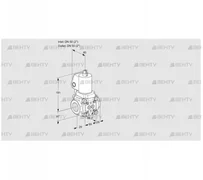 VAS2T50N/NKGL (88034733) Газовый клапан Kromschroder