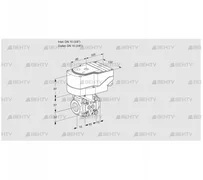 IFC110/10R05-20PPPP/20-60W3E (88300585) Регулирующий клапан с сервоприводом Kromschroder