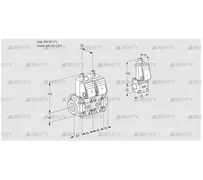 VCS1E25R/15R05NNWR/PPPP/PPZS (88100604) Сдвоенный газовый клапан Kromschroder