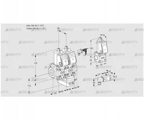 VCD2E40R/40R05ND-25WR/-2PP/3-ZS (88107151) Регулятор давления Kromschroder