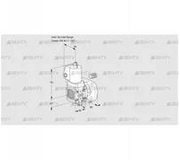 VAS2-/40F/NWSL (88020808) Газовый клапан Kromschroder