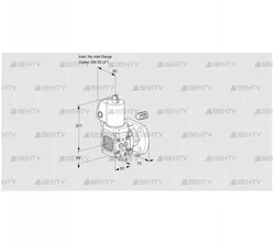 VAS3-/50F/NKGL (88019416) Газовый клапан Kromschroder