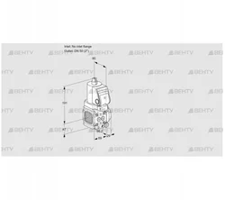 VAS2T-/50N/NKGR (88018163) Газовый клапан Kromschroder