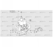 VCV3E50F/50F05LVKWL/MM-4/PP3- (88103777) Клапан с регулятором соотношения Kromschroder