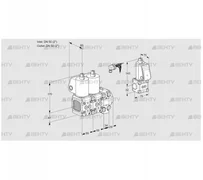 VCS2E50R/50R05FNNVWL/PPZS/PPPP (88100252) Сдвоенный газовый клапан Kromschroder