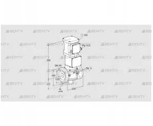 VK 50F40ZT5G93DS (85316100) Газовый клапан с приводом Kromschroder