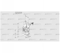 VAG1-/20R/NWAN (88004204) Газовый клапан с регулятором соотношения Kromschroder