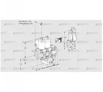 VCH2E40R/40R05NHEVWL/PPBS/PPPP (88104660) Клапан с регулятором расхода Kromschroder