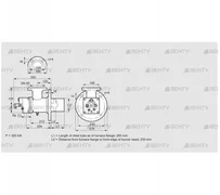 BIO 125RM-250/235-(14)E (84023036) Газовая горелка Kromschroder