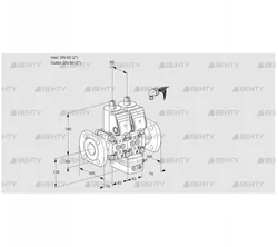 VCV3E50F/50F05NVKWR/PPPP/PPPP (88103338) Клапан с регулятором соотношения Kromschroder