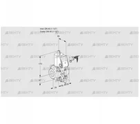 VAS240R/NW (88000358) Газовый клапан Kromschroder