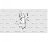 DG 40VC8D-6W (84448872) Датчик-реле давления газа Kromschroder