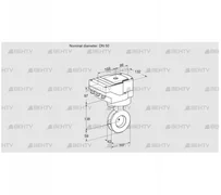 IBAF50Z05/20-30W3E (88302160) Дроссельная заслонка Kromschroder