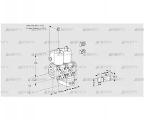 VCD2E40R/40R05ND-50WL3/PPPP/2--3 (88104475) Регулятор давления Kromschroder