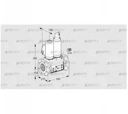 VCS8100F05NLWGL3E/PPPP/PPPP (88204513) Сдвоенный газовый клапан Kromschroder