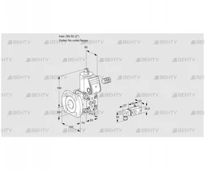 VAS350/-F/NW (88010731) Газовый клапан Kromschroder