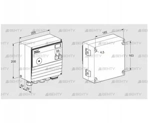 BCU460-5/1LW3GBS2B1/1 (88611393) Блок управления горением Kromschroder