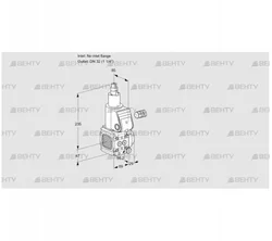 VAS2-/32R/LW (88000254) Газовый клапан Kromschroder