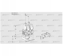 VCD2E25R/25R05FD-50NWR/2-PP/PPPP (88105697) Регулятор давления Kromschroder