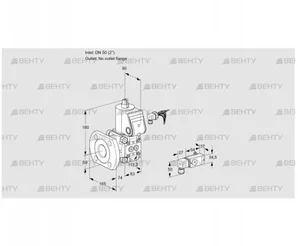 VAS350/-F/NK (88015891) Газовый клапан Kromschroder