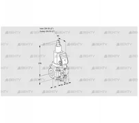 VAS2T50N/LQGR (88018177) Газовый клапан Kromschroder