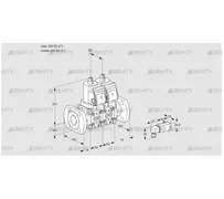 VCS3E50F/50F05NNWSR/4--3/PPPP (88103172) Сдвоенный газовый клапан Kromschroder