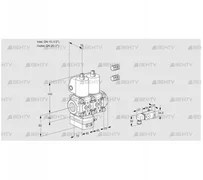 VCG1E15R/25R05GNNWL3/PPPP/2-PP (88105931) Клапан с регулятором соотношения Kromschroder