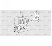 VCS8100F05NNWR3E/PPPP/PPZ- (88203380) Сдвоенный газовый клапан Kromschroder