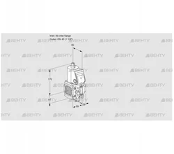 VAS2-/40R/NW (88003794) Газовый клапан Kromschroder