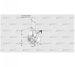 VAS3-/50F/NW (88033023) Газовый клапан Kromschroder