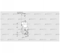 VAS3T50/-N/NQGL (88018445) Газовый клапан Kromschroder