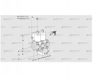 VCD2E40R/40R05ND-25WL/PPPP/PPPP (88105087) Регулятор давления Kromschroder