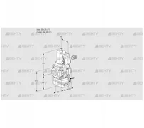 VAG125R/NWGRAE (88025599) Газовый клапан с регулятором соотношения Kromschroder