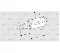 UVS 10D5G1 (84315214) УФ датчик пламени Kromschroder